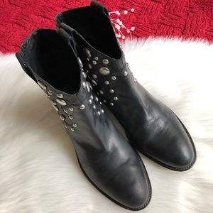 Franco Sarto | Black A Vegas Studded Bootsqq